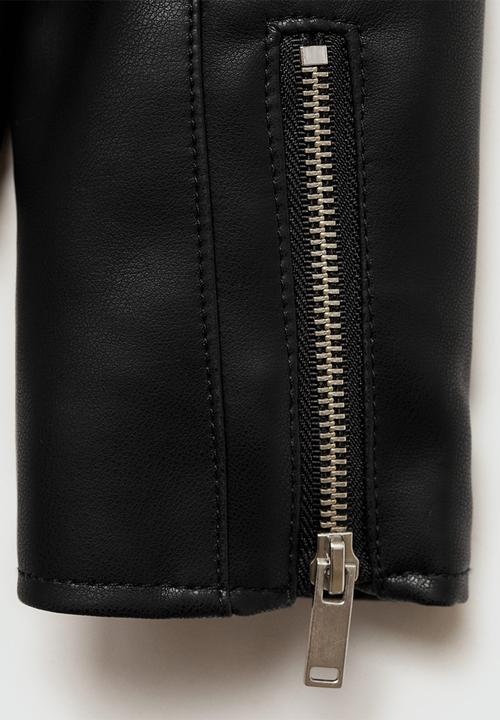 MANGO - Jacket galia - black