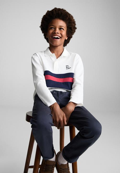 MANGO - Trousers franky7 - navy