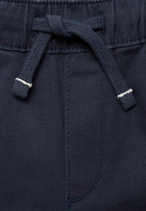 MANGO - Trousers franky7 - navy