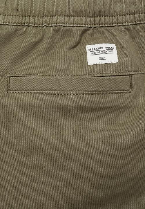 MANGO - Trousers kenia - khaki