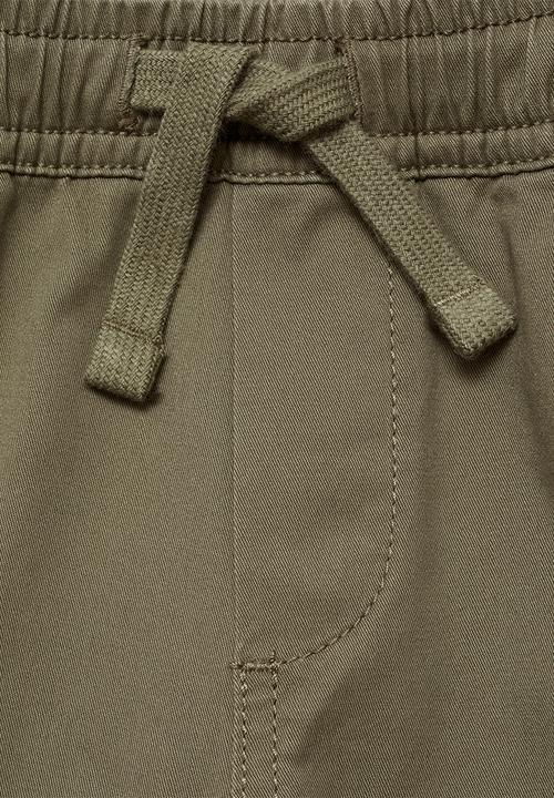 MANGO - Trousers kenia - khaki