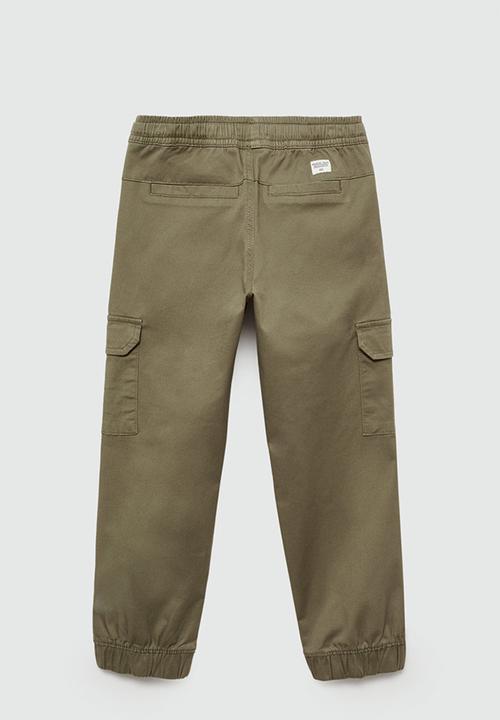 MANGO - Trousers kenia - khaki