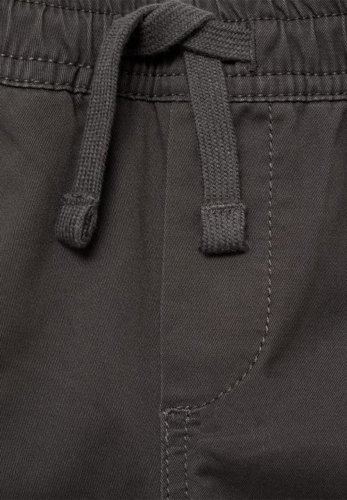 MANGO - Trousers kenia - charcoal