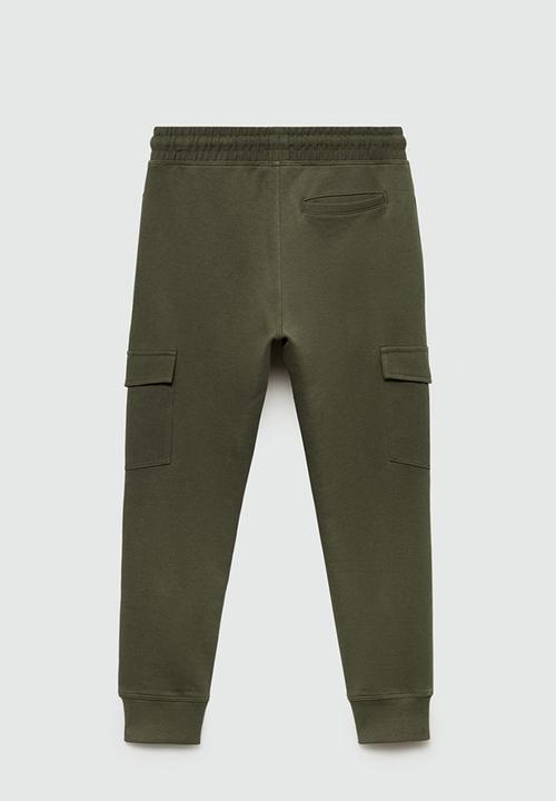 MANGO - Trousers cargo - khaki