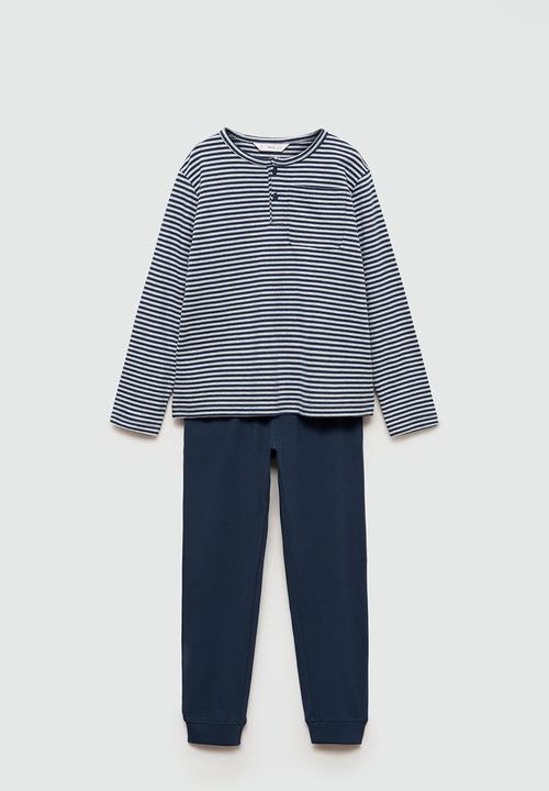 MANGO - Pijama pack toscana - navy