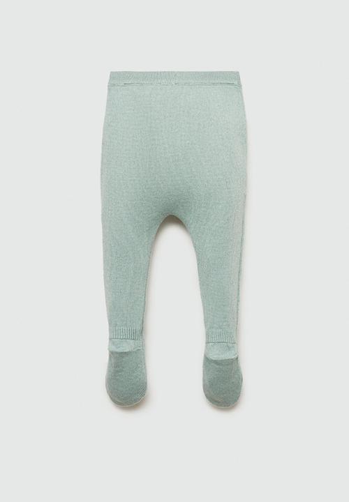 MANGO - Leggings lila - green