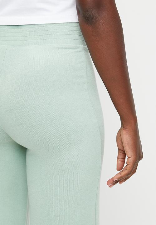 Cotton On - Super Soft Asia Fit V Front Pant - Washed Mint
