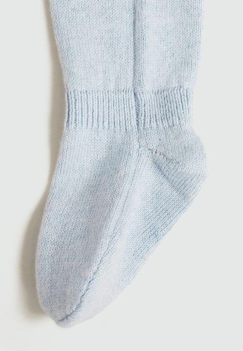 MANGO - Leggings lila - light/pastel blue