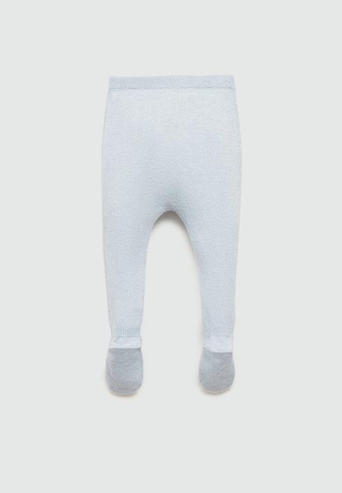 MANGO - Leggings lila - light/pastel blue