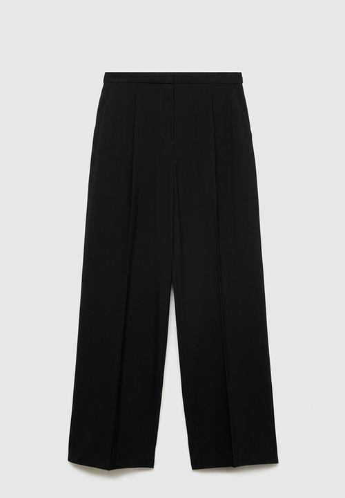 MANGO - Trousers Gera - Black