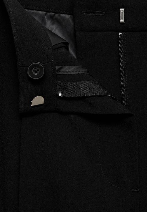 MANGO - Trousers Gera - Black