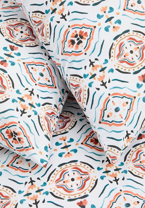 Sixth Floor - Adeliza Watercolour Cotton Blend Duvet Set