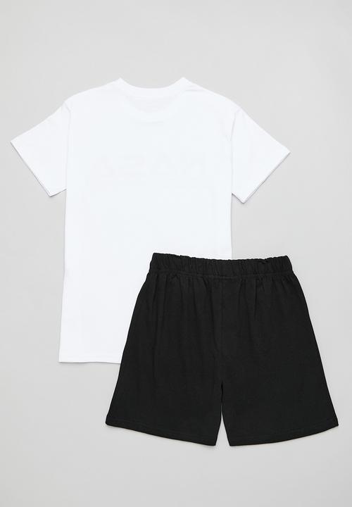 Pop Candy - Nasa pj set - white & black
