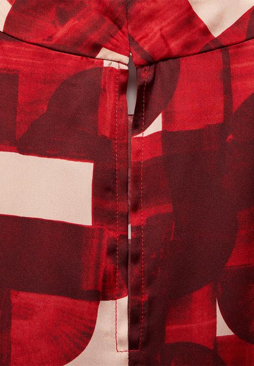 MANGO - Blouse Guillem -  Dark Red
