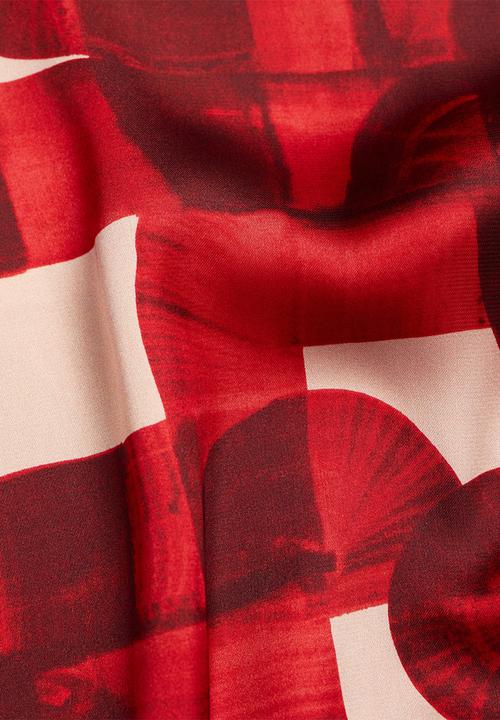 MANGO - Blouse Guillem -  Dark Red