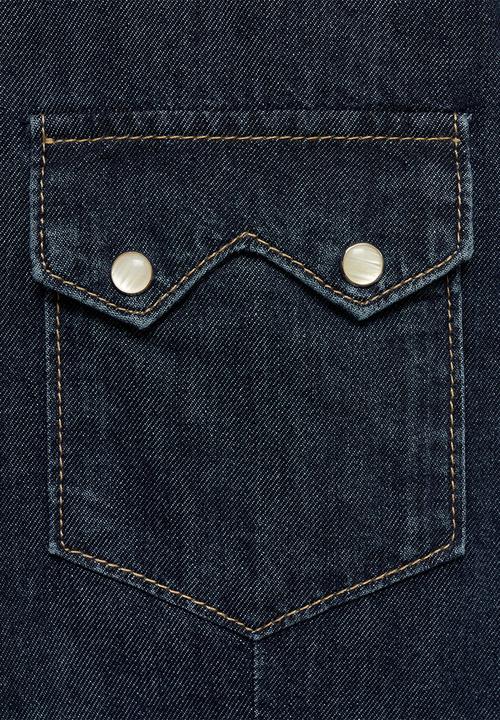 MANGO - Shirt Rodeo -  Open Blue