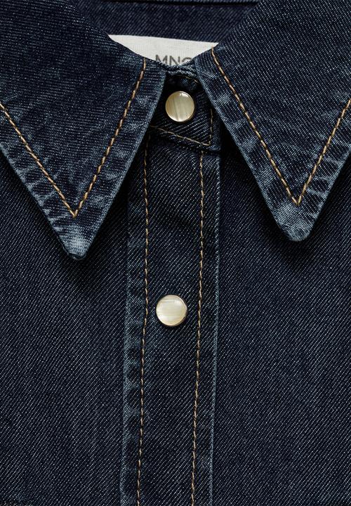 MANGO - Shirt Rodeo -  Open Blue