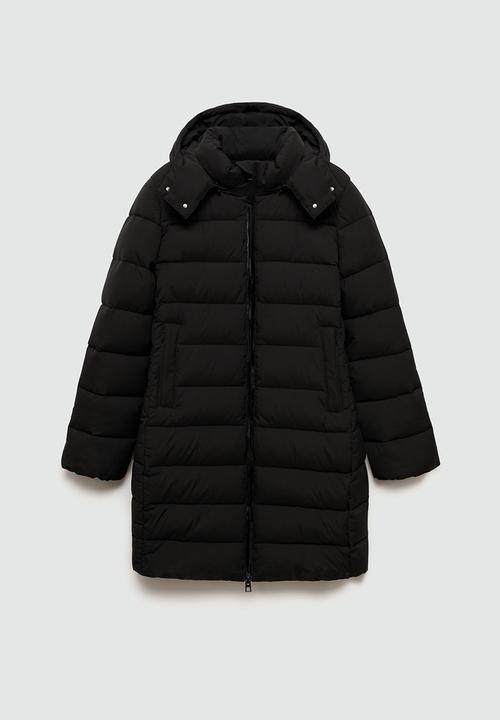 MANGO - Anorak Bego  - Black