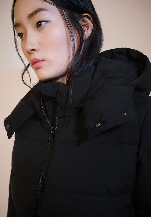 MANGO - Anorak Bego  - Black