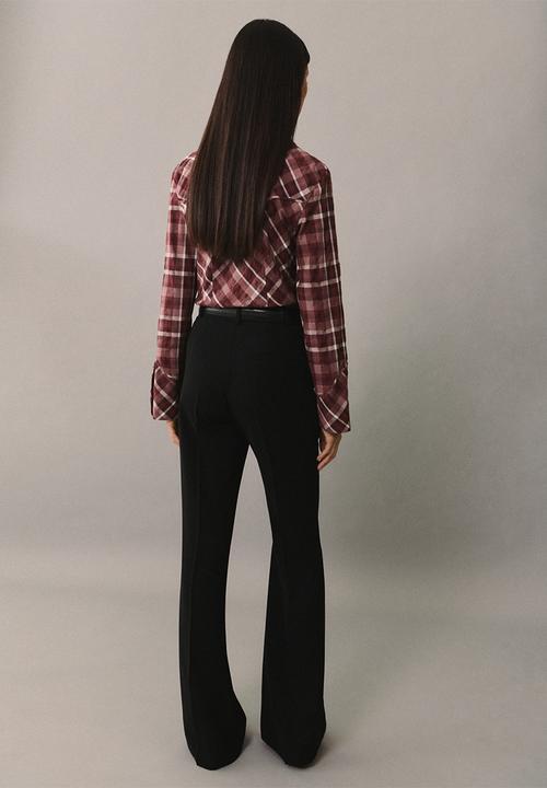 MANGO - Shirt Tejas -  Dark Red