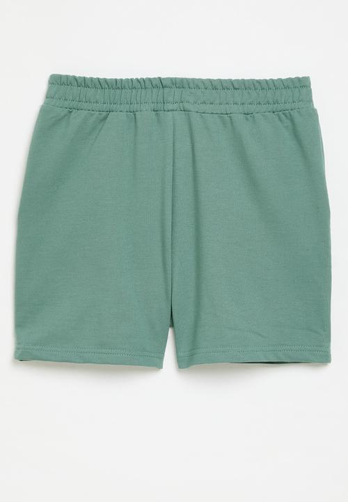 FILA - Greta Shorts-Sagebush Green