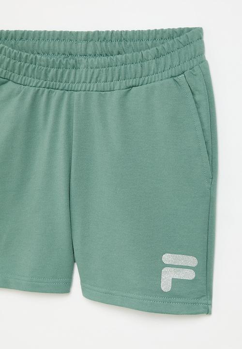 FILA - Greta Shorts-Sagebush Green