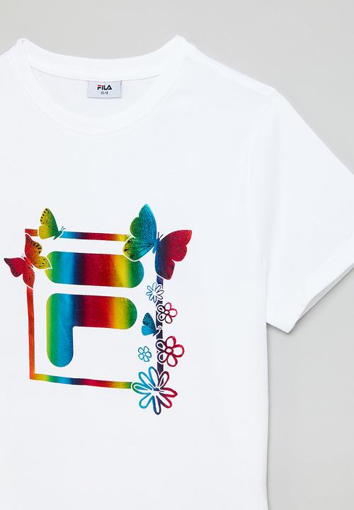 FILA - Holly Cropped T-Shirt - White