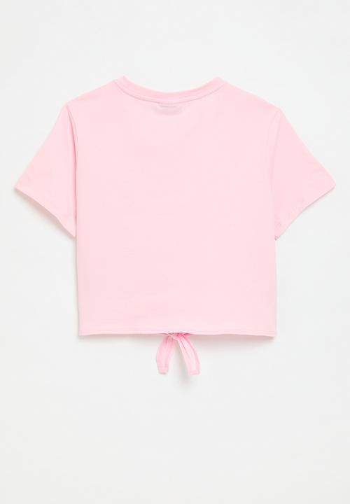 FILA - Greta Crop Knot Top-Ballet Slipper