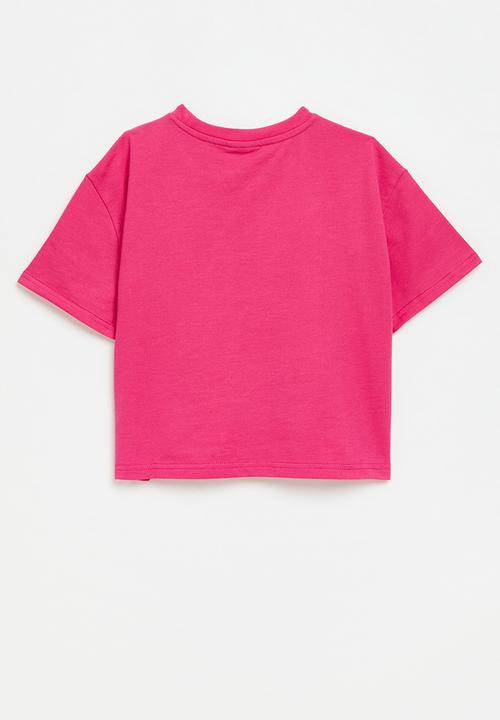 FILA - Greta Crop Top - Raspberry Sorbet