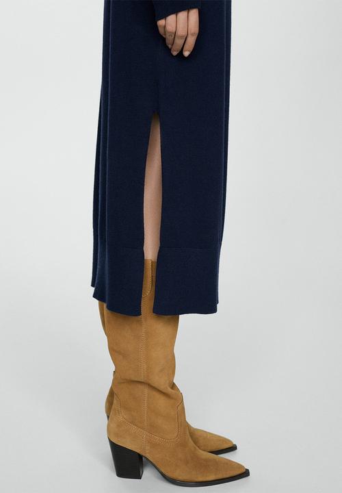 MANGO - Dress vieira -  navy