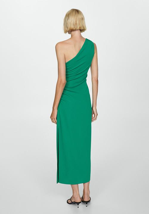 MANGO - Dress naty - green