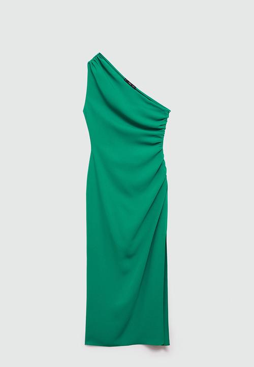 MANGO - Dress naty - green