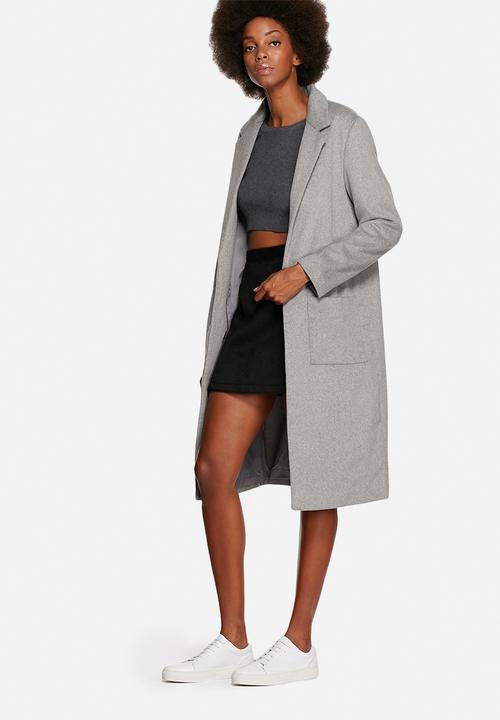 Native Youth - Longline wool overcoat 