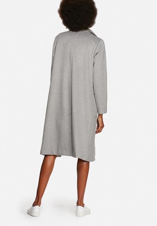Native Youth - Longline wool overcoat 