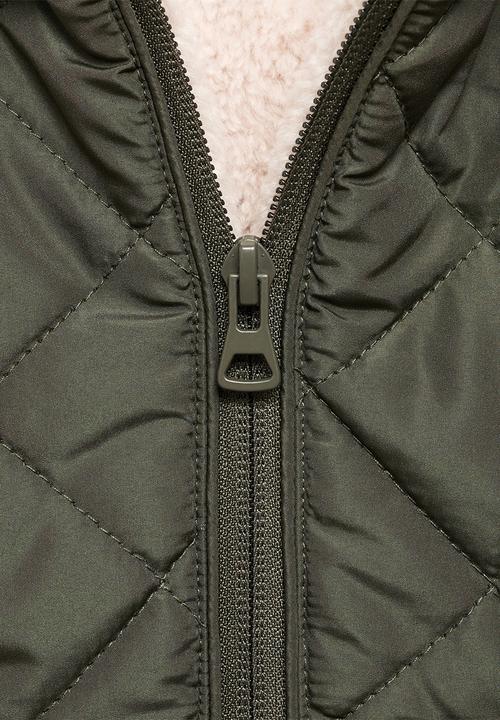 MANGO - Anorak escocia - beige/khaki