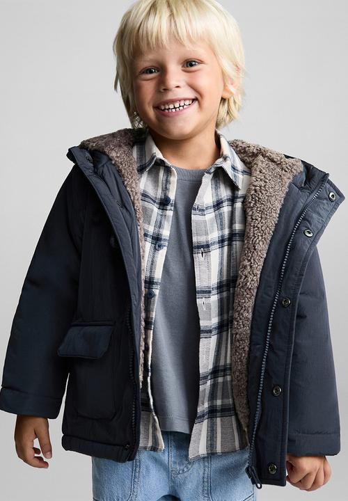 MANGO - Anorak noruega - medium blue