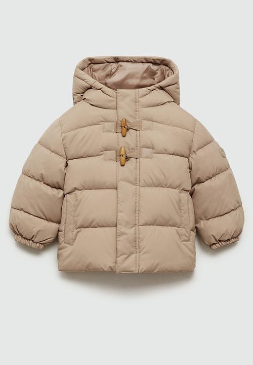 MANGO - Anorak aldoal - light/pastel yellow