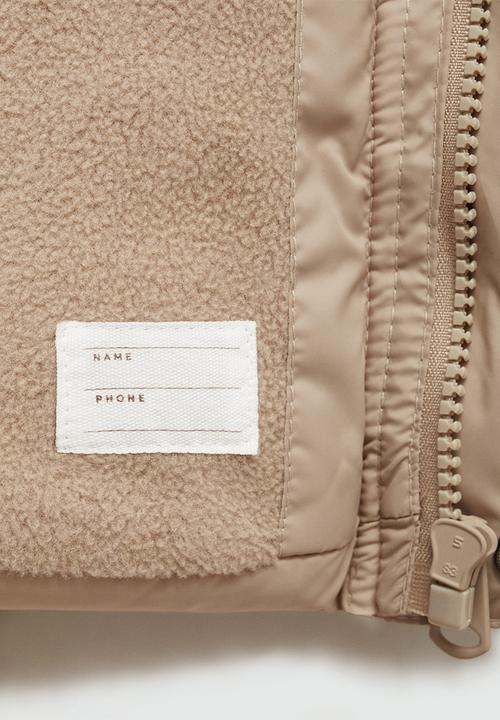 MANGO - Anorak aldoal - light/pastel yellow