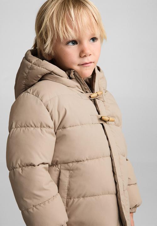 MANGO - Anorak aldoal - light/pastel yellow