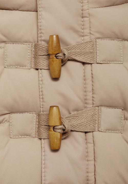 MANGO - Anorak aldoal - light/pastel yellow