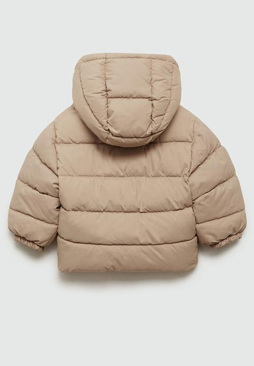 MANGO - Anorak aldoal - light/pastel yellow