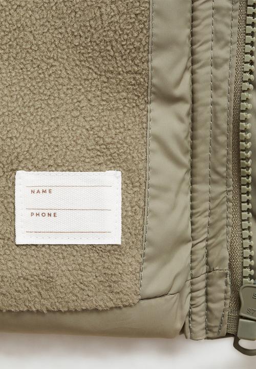 MANGO - Anorak aldoal - green