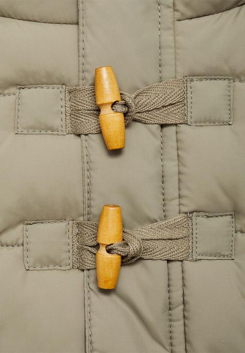 MANGO - Anorak aldoal - green