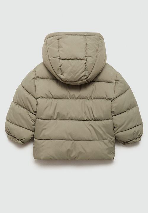 MANGO - Anorak aldoal - green