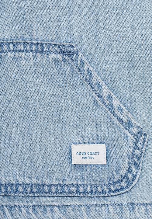 MANGO - Jacket maruri - open blue