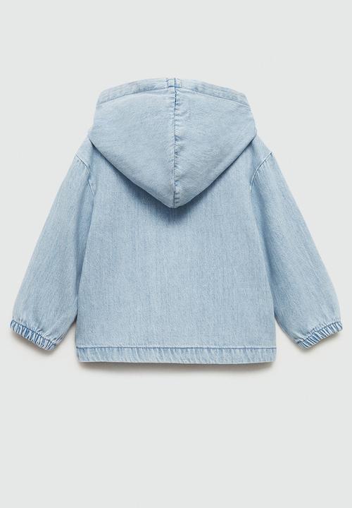 MANGO - Jacket maruri - open blue