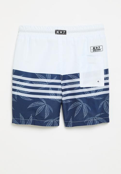 K-STAR 7 - Italo boys shorts - white