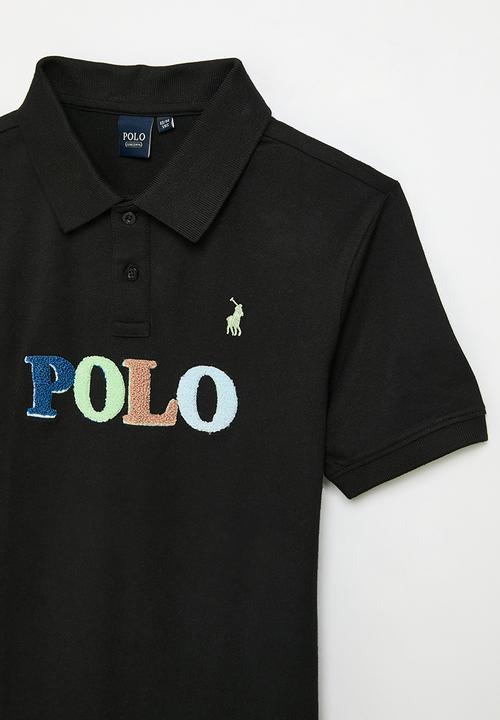 POLO - Boys kyle ss golfer - black