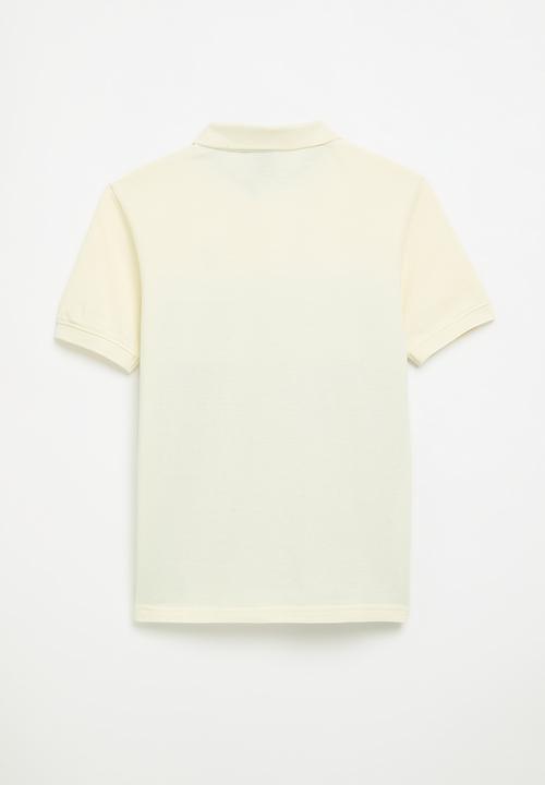 POLO - Boys warren striped ss golfer - sea green
