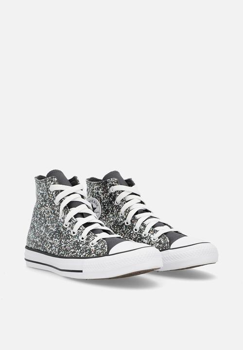 Converse - Chuck taylor all star glitter - dark matter/white/black